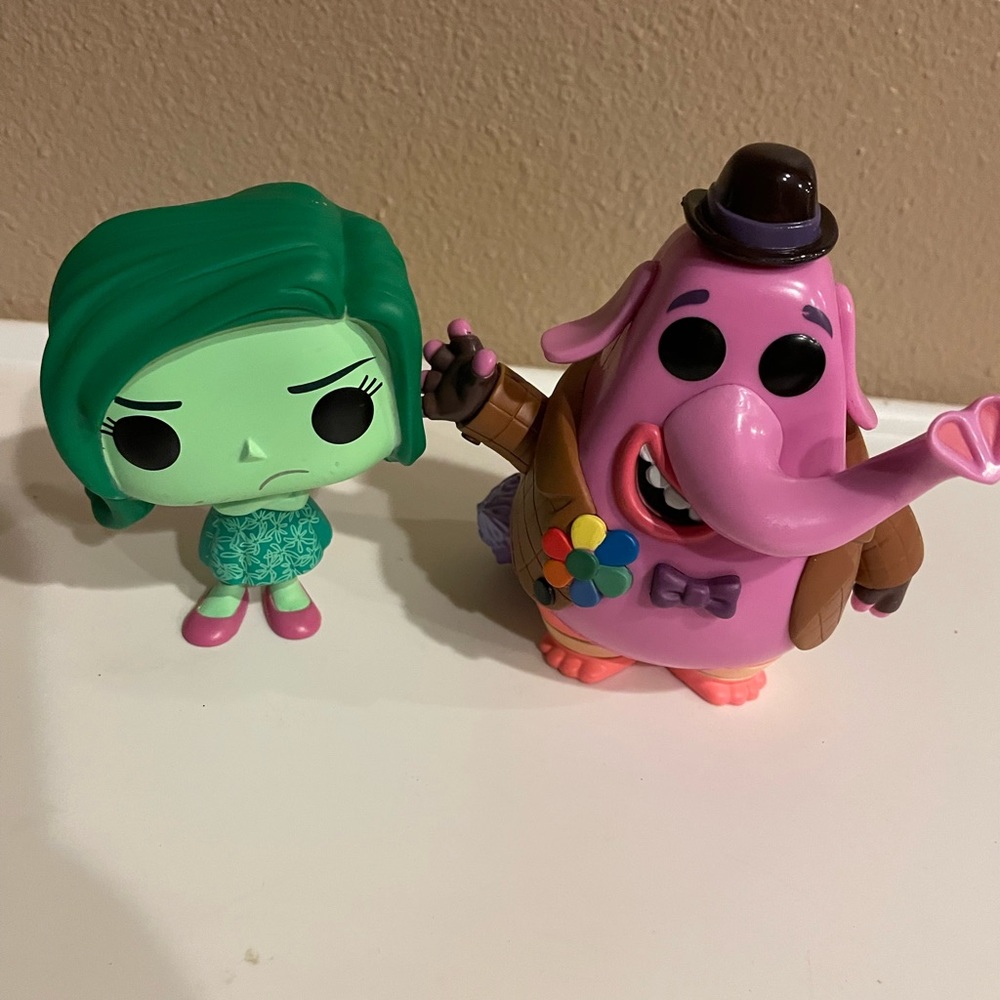 Funko Pop Disgust and Bing Bong*** Figures